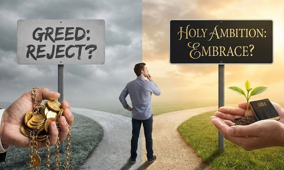 Holy Ambition vs Greed